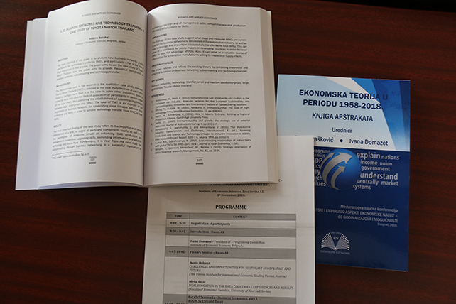 Theoretical and Empirical Aspects of Economic Science - 60 years of Challenges and Opportunities