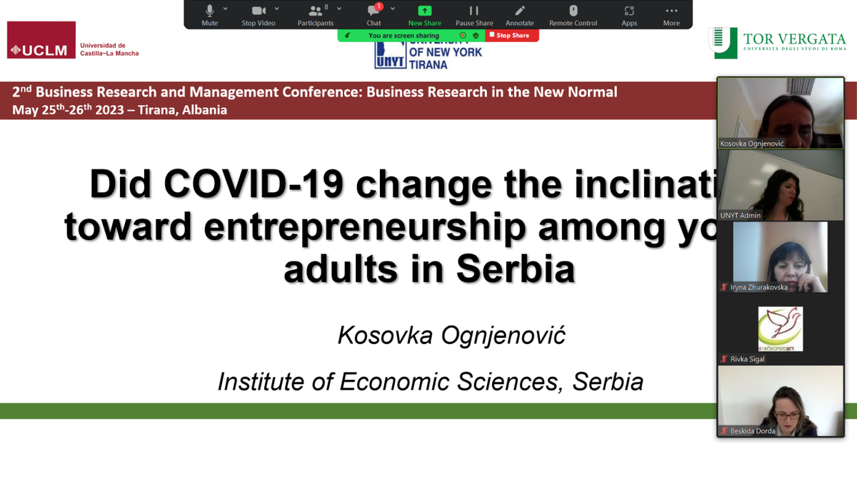 Др Косовка Огњеновић учествовала је на научној конференцији 