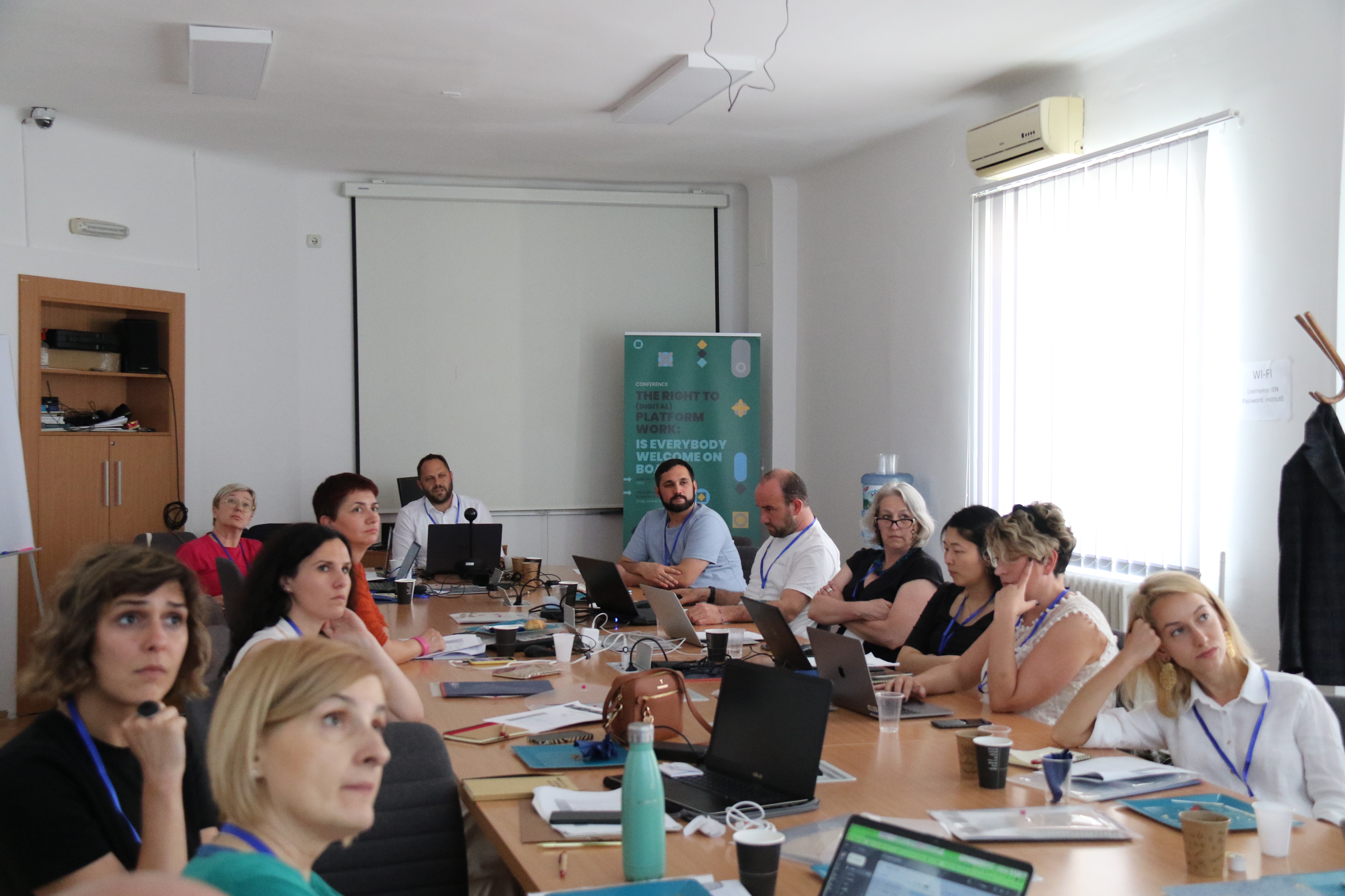 The Right to Digital Platform Work: Is Everybody Welcome on Board? Conference held at IES