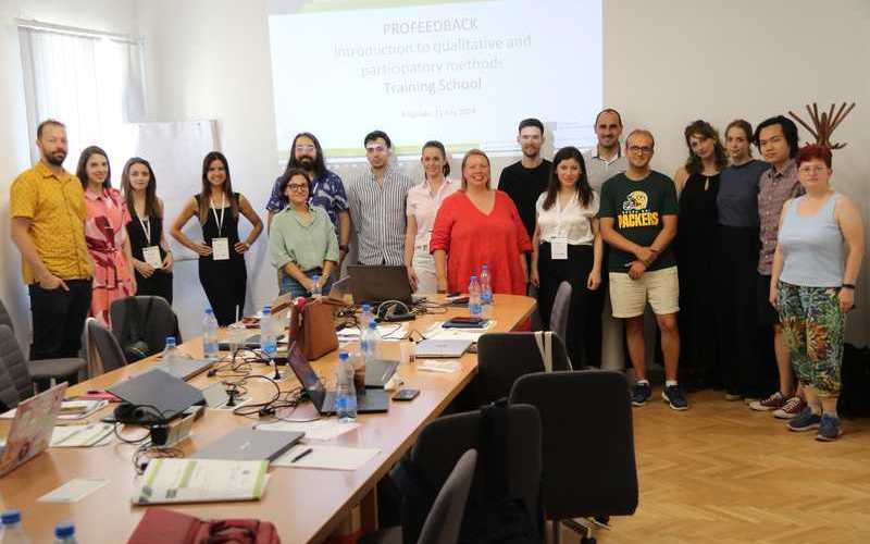 Тренинг „Увод у квалитативне и партиципативне методе“ одржан на Институту економских наука
