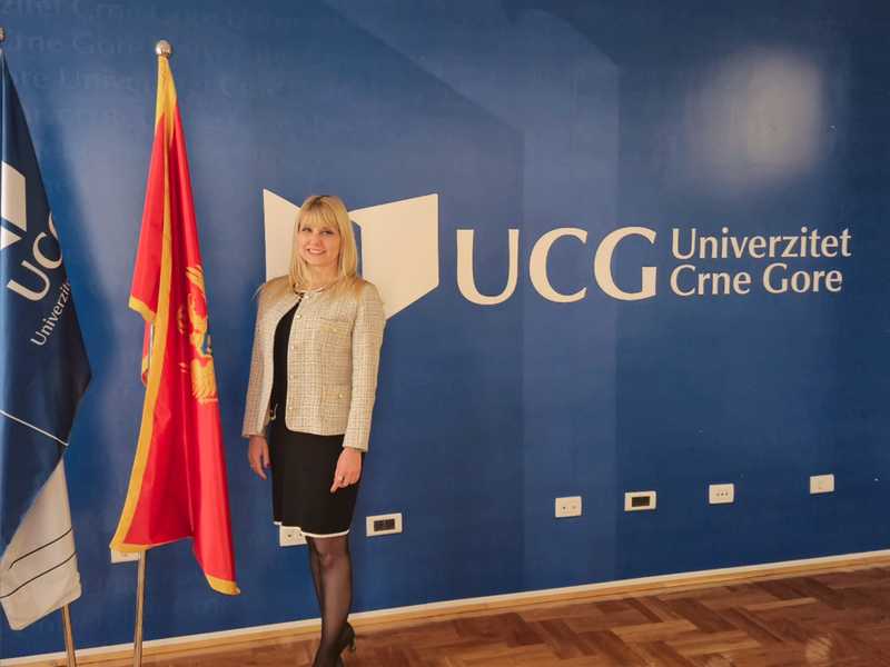 Predavanje dr Danijele Stojanović u okviru projekta BIO4INNO na Univerzitetu Crne Gore