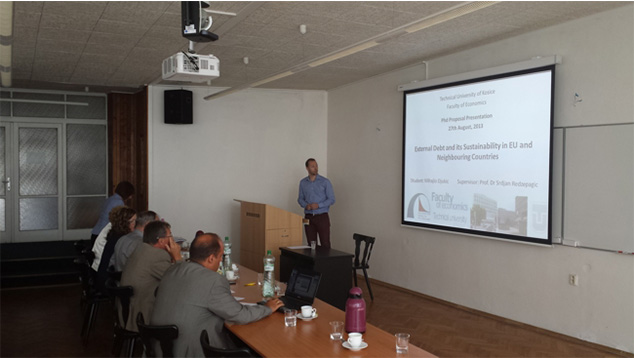 IES researchers at PhD studies in Slovakia