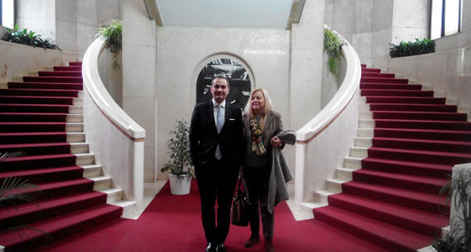 Prof. Dr. Mirjana Radović Marković visited the Faculty of Engineering Management