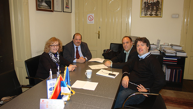 The dean of the Faculty of Economics in Kragujevac Visited the Institute
