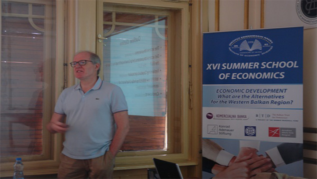 Mr William Bartlett visited IES