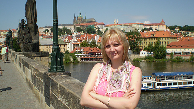 Ма Елена Бараненко на Економском факултету у Прагу
