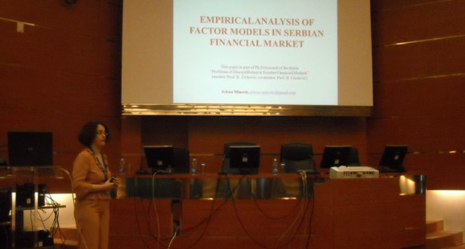 The paper of Jelena Minović, MSc