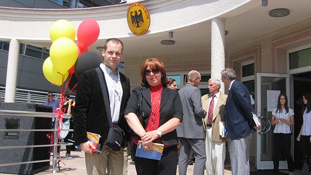 Истраживачи ИЕН посетили Амбасаду Републике Немачке