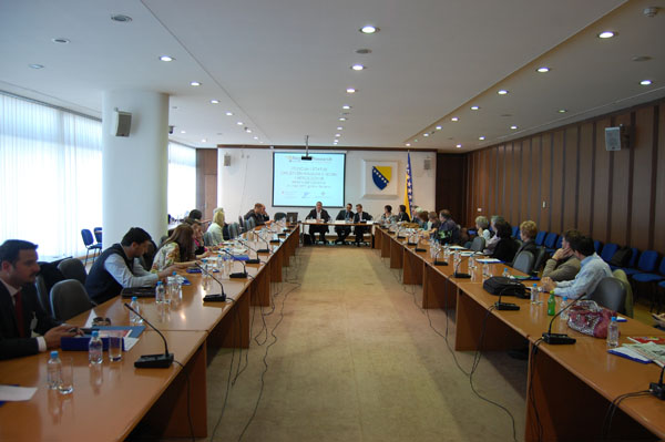 Bojana Radovanović took a participation in the conference on Position and Status of Social Sciences in Bosnia and Herzegovina