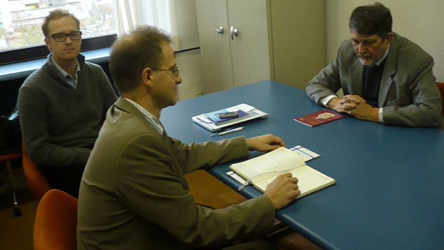 Visit of dr Jovan Zubović to ICPE and Economic Faculty in Ljubljana 18 November