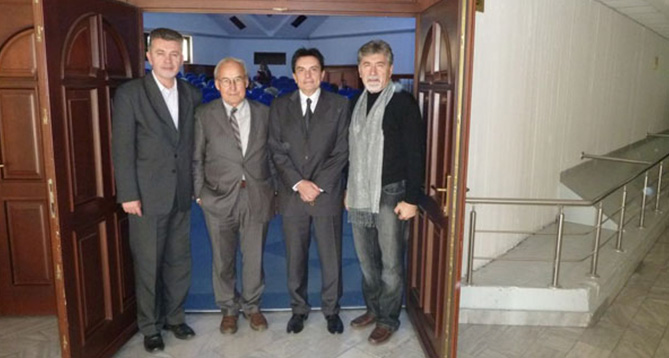 Презентација др Властимира Вуковића на Економском факултету у Скопљу