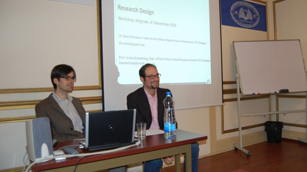 Seminar on Research Design was held at the IES