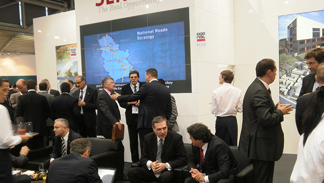 Director of IES visited the EXPO REAL 2010