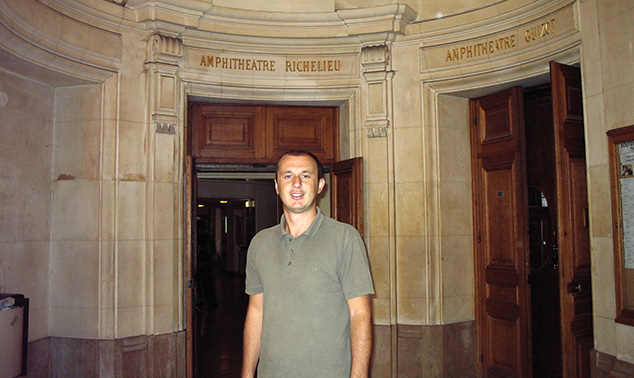 Saša Stefanović, МSc visited academic and financial institutions in Paris